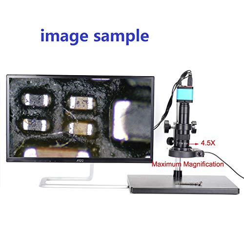 Hayear 14Mp Hd Tv Hdmi Usb Industry Digital C-Mount Microscope Camera Tf Card + 180X Zoom C-Mount Lens #TOP7