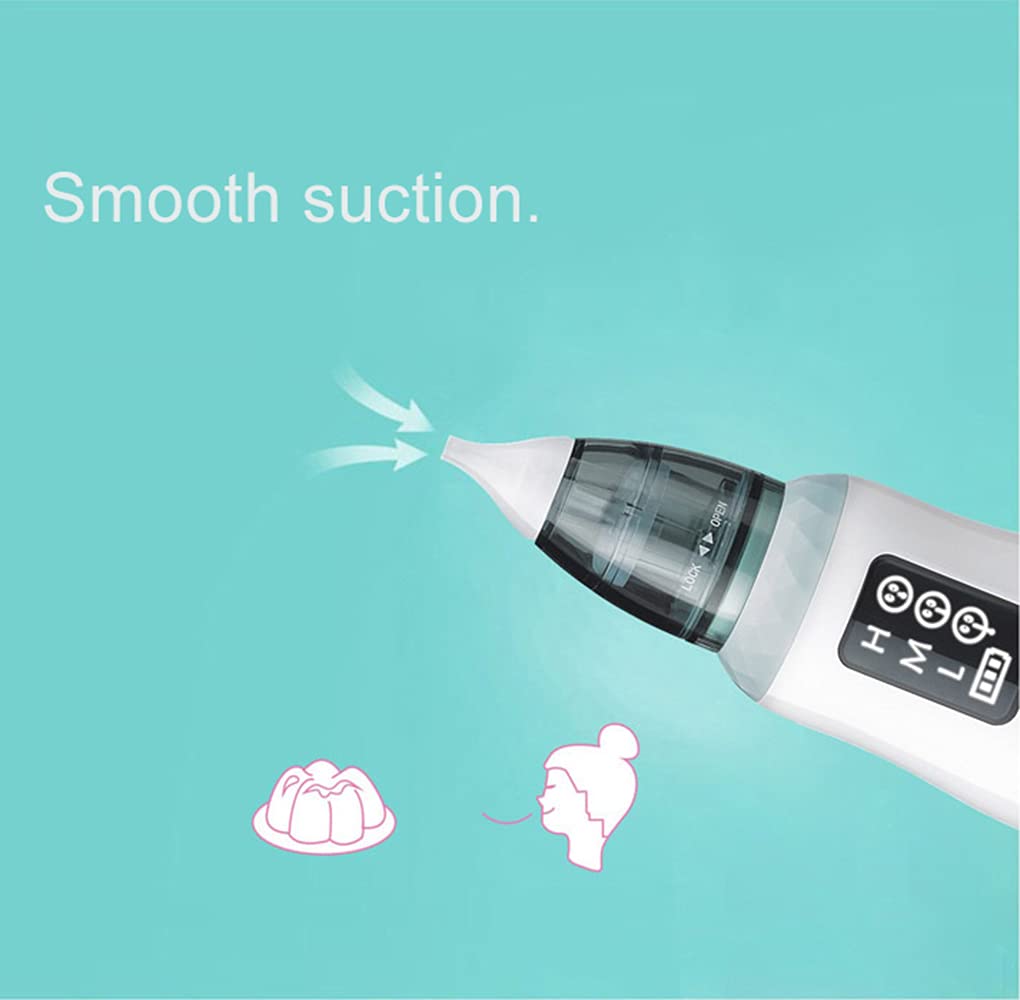 Bebé Aspirador Nasal eléctrico LED de visualización de la Nariz Limpiador inhalador Equipo Aspirador Niños Cuidado del oído Prevención de Reflujo Aspirat