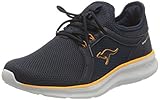 memory foam KangaROOS Damen KJ-Skip Sneaker Low, dk Navy/Peach Blush, 41 EU