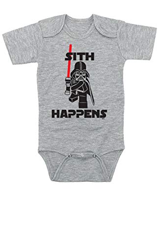 Image of TeeNow - Light/Dark Side - Adorable Future SW Inspired Bodysuits (Multiple Designs) - Baby Infant Bodysuits - Boy/Girl