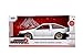 Jada Toys JDM Tuners 1:24 Scale Die-Cast 1986(AE86) Toyota Trueno, Opening Doors, Detailed Interior, Rubber Tires, Collectible for Ages 8+(White)