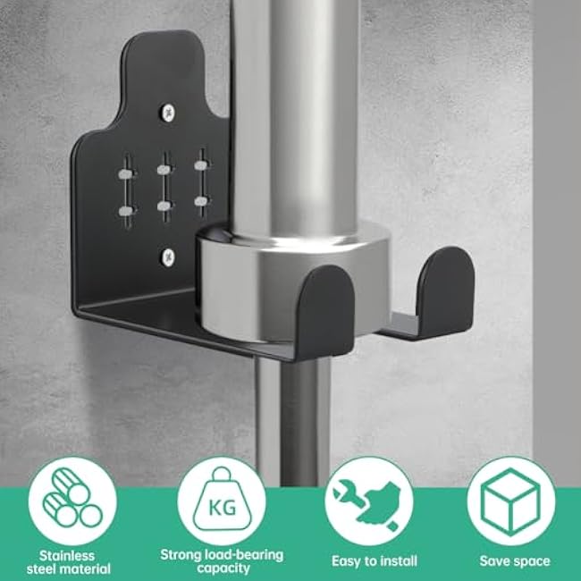 Barbell Wall Holder, Single Barbell wall Mount Hanger, Garage Gym Bar Walls Rack, Vertical Barbells Mount Rack(Black,Size:Under 31mm Bar Size)