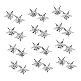 Badge pentagramme : personnes célébrées le jour de l'indépendance, badges étoiles