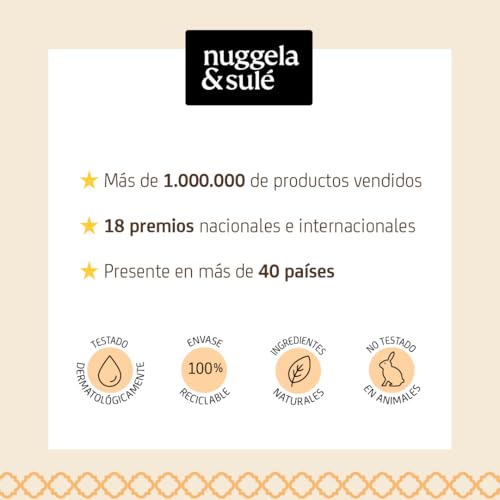 Nuggela & Sulé Champú Nº1 - Fuerza & Volumen. Con Extracto de Cebolla Roja y Glucógeno Marino. Fortalece. Estimula el Crecimiento. Frena la Caída del Cabello. 1 x 250 ml