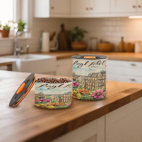 Contenedor hermético para café acero inoxidable 17oz miniatura 7
