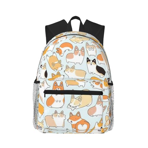 Sac à dos Corgi avec bretelles respirantes et dos rembourré confortable