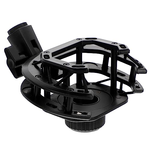 Levemolo Professional Microphone Shockmount Durable Vibration Mic Holder Angle for All Mic for Studio and Use