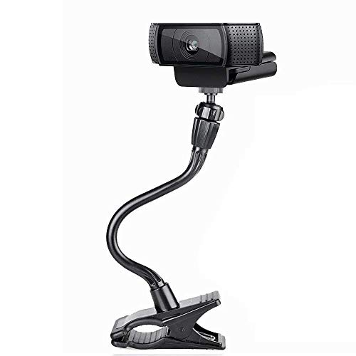 Smatree Flexible Jaws Clamp Clip Mount Holder Compatible for Logitech Webcam C925e C922x C922 C930e C930 C920 C615, GoPro Hero 9/8/7/6/5, Arlo Ultra/Pro/Pro 2/Pro 3