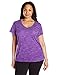 Spalding Women's Plus Size Spacedye Tee