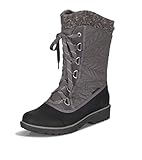 BareTraps Women's Stark WP Winter Boot Dark Grey/Medium / 9