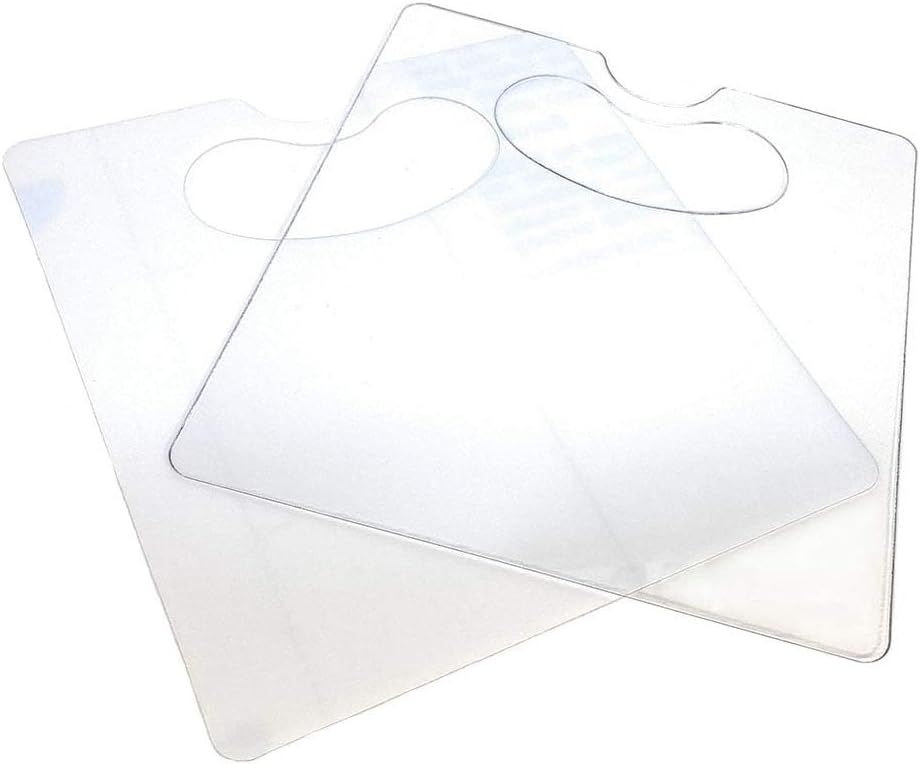 Original Slit Lamp Breath Shield, Made in USA, Universal, Large Size, Pack of 2