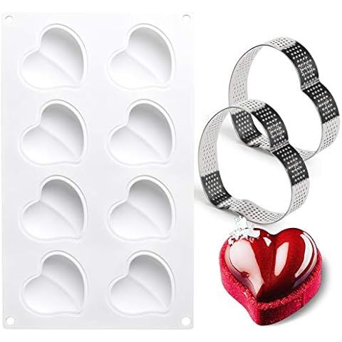 FANGSUN Tart Ring & Silicone Mold Cover
