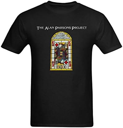 Zoey De Men's The Alan Parsons Project Turn Of A Friendly Card Design T-Shirt