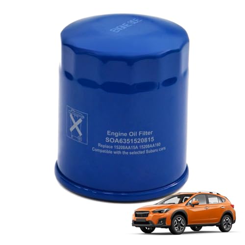 Jaxivo SOA6351520815 Engine Oil Filter Replacement for 2011-2025 Subaru Outback Legacy Impreza Forester XV Crosstrek Ascent. Replace 15208AA160 15208AA15A 1 PC