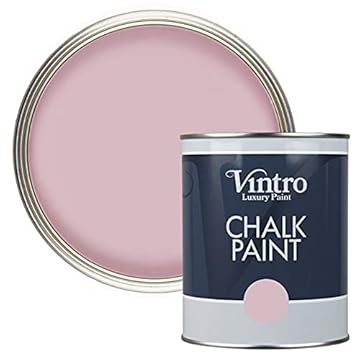 Chalk Paint | Olivia (Pink) | 1 Litre | Furniture Paint | Shabby Chic | Upcycle | Decorate | Ultra Matt Finish