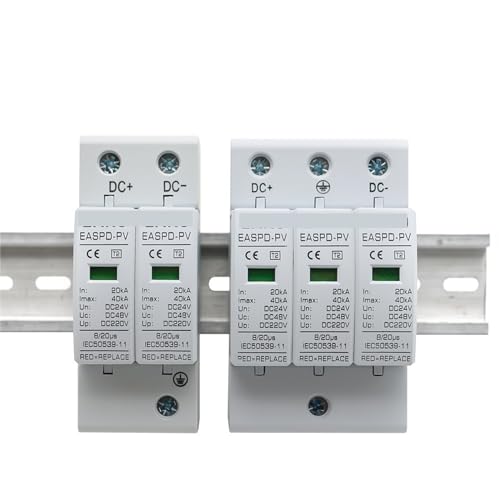 Protection contre les surtensions DC 2P 24V parasurtenseur de tableau électrique 10KA 20KA