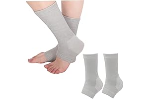 Bamboo Compression Foot Sleeves for Men & Women - Anti Fatigue
