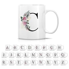 Alphabet Letter C Initial - White