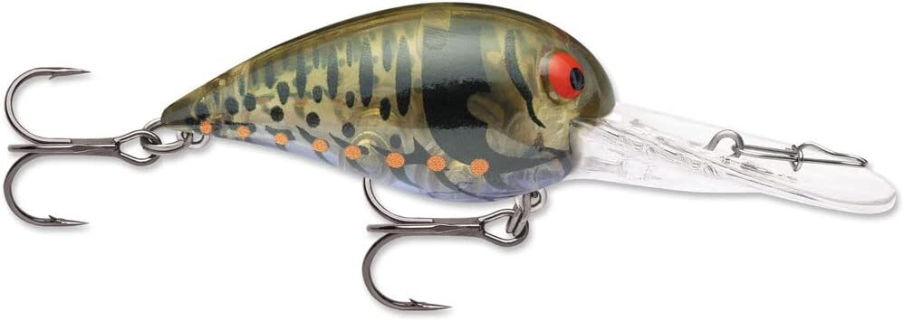 Storm Original Deep Wiggle Wart 05 Phantom Green Purple Craw