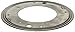Round Bearing , 12", 5/16" Thick, 1,000-lb. Capacity