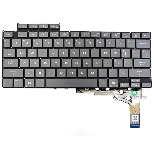 KGIGIBE �����p�o�b�N���C�g�L�[�{�[�h Asus ROG Zephyrus G16 GU605MI GU605MU GU605MV GU605MY �V���[�Y �m�[�g�p�\�R�� US �O���[