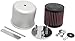K&N 62-1200 Vent Air Filter / Breather: Vent Air Filter/ Breather; 0.375 in (10 mm) Flange ID; 3.5 in (89 mm) Height; 3.5 in (89 mm) Base; 3.5 in (89 mm) Top