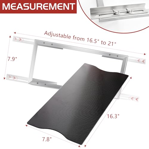 Stove Top Griddle for Nexgrill Gas Grill Side Burner Glass Cooking Pan Insert for Weber Charbroil Napoleon Flattop Plate Adjustable Electric Grills Replacement Outdoor Camp Camping Part by Unidanho - Image 6
