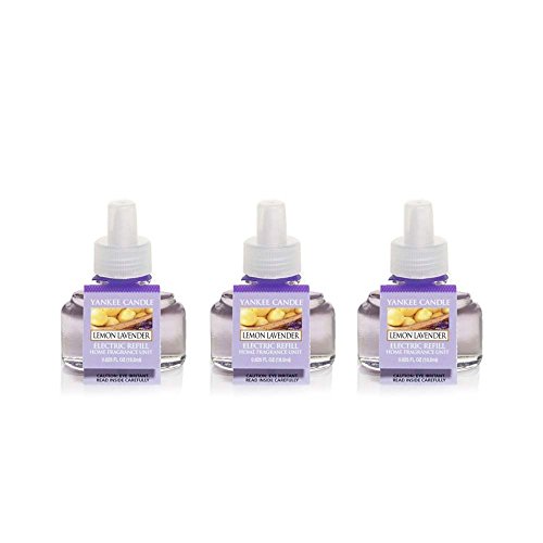 Yankee Candle Scent-Plug Air Freshener Refill (3 Pack) Fresh Scent (Lemon Lavender) #TOP16