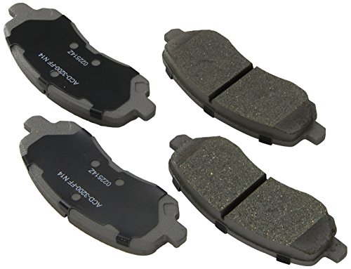 Plaquettes Acdelco 14d866ch frein avant céramique sans bruit ni poussière