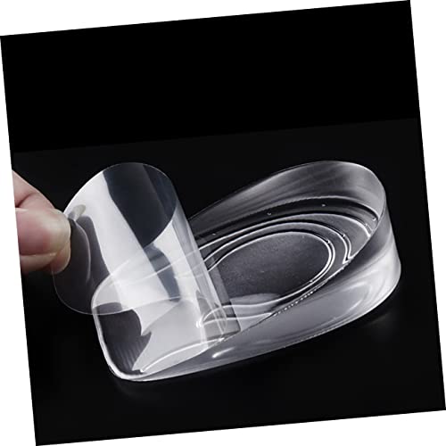 Plantillas de gel transparentes para incrementar altura, 3 pares miniatura 3
