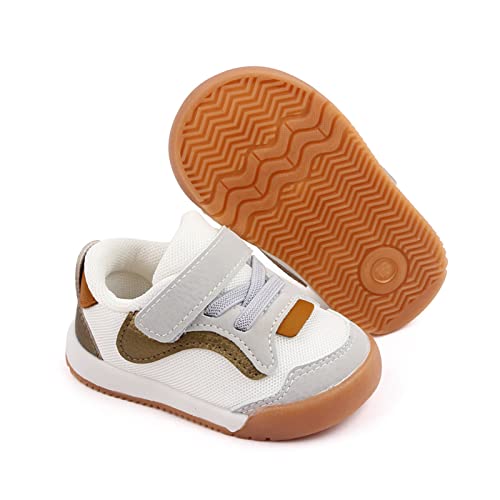 Oaisnit Baby Boy Girl Shoes Infant Non Slip Sneakers Breathable Lightweight Toddler First Walking Shoes 6 12 18 24 Months thumb #4