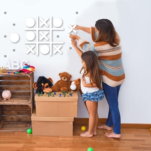 Magnetic Tic Tac Toe juego magnético de pared miniatura 5