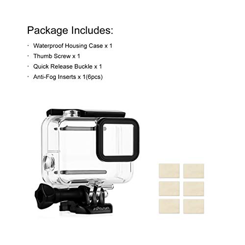 image for SOONSUN Waterproof Housing Case for GoPro Hero 7 Silver/Hero 7 White, 