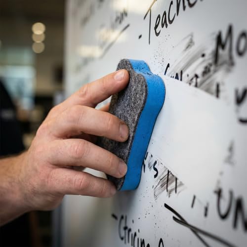 Whiteboard Eraser Magnetic Dry Erase Eraser White Board Erasers Dry Erase Erasers Dry Erase Eraser Magnetic Whiteboard Eraser for Dry Erase Board Glass Board Calendar Board Office  image 3