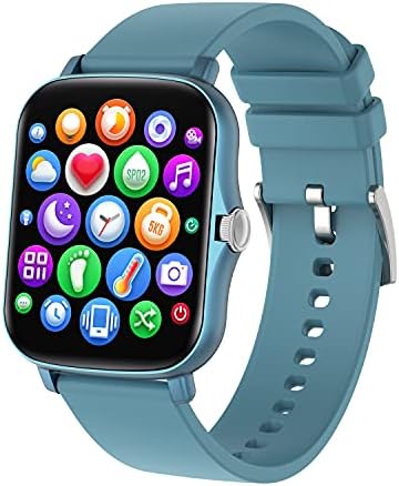 COLMI P8 Plus 1.69 inch 2021 Smart Watch Men Full Touch Fitness Tracker IP67  waterproof Women GTS 2 Smartwatch for Phone (Blue) : Amazon.sg: Electronics