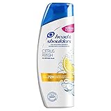 Head & Shoulders Citrus Fresh Anti Schuppen Shampoo, 72 Stunden Schutz vor Schuppen, Juckreiz Und Trockenheit, 300ml