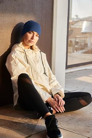 Beechfield Merino Wool Beanie (One Size) (Black)