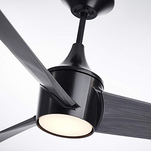 Luminance Kathy Ireland Home Riptide, 52 Inch, Barbeque Black #TOP1