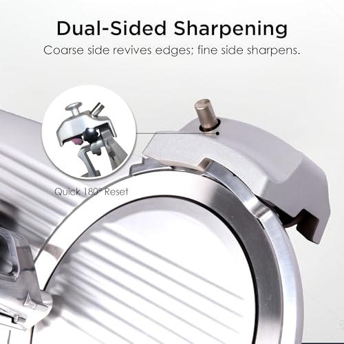 Paladin Equipment 12" Commercial Manual Meat Slicer, 2/5 HP Gravity Feed Electric Meat Slicer, deli meat cutter, Lunch Food Slicer, ham cutter with Adjustable Slicing for Semi-frozen Meat, Cheese
