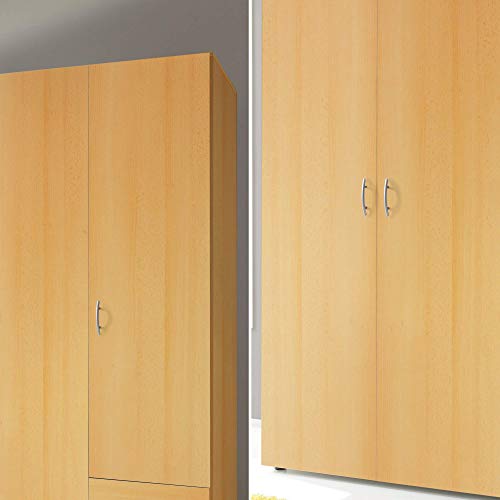 Stella-Trading-Base-intemporal-de-Haya-Armario-versatil-bisagra-y-Mucho-Espacio-de-Almacenamiento-Engineered-Wood-Haya-3-Puertas-2-cajones