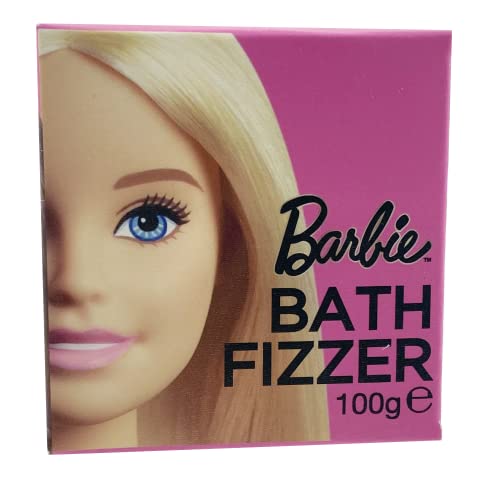 Barbie Pink Bath Fizzer - 100g - Sweet fragranced Bath Bomb
