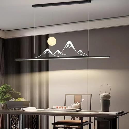 Lampe suspendue salle à manger à LED pour illuminer vos repas en famille et soirées thé