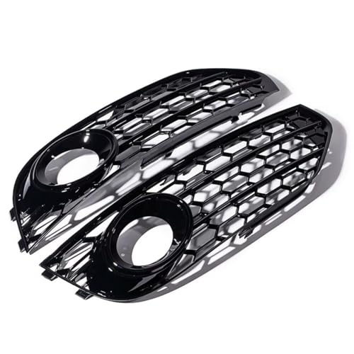 Calandre antibrouillard en maille nid d'abeille haute finition pour A4 B8 Allroad