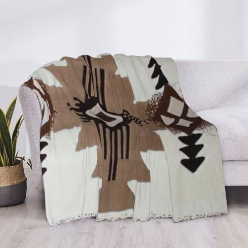 Couverture flanelle amérindienne chaude pour vos soirées cocooning - 5