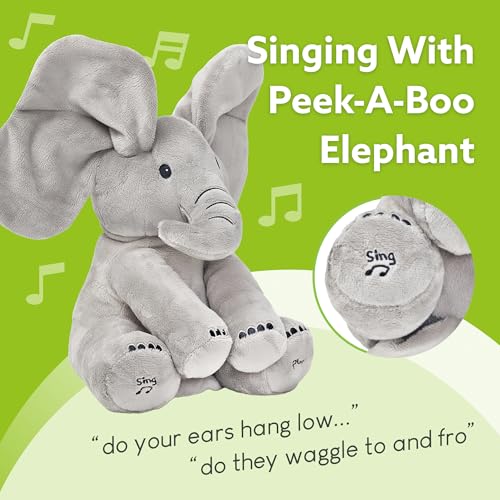 Jouet éléphant interactif Tippi peluche éveil premier âge 0-12 mois - 4
