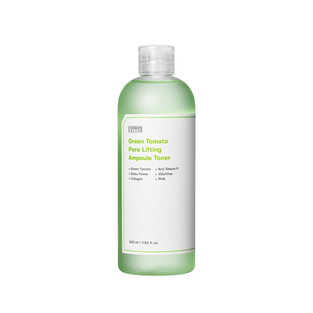 Amazon.com: SUNGBOON EDITOR Green Tomato Pore Lifting Toner 350ml