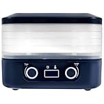 Deuson Food Dehydrator 5 Tray Food Dryer Machine Temperature Adjustable Freeze Dried Machine Quiet Freeze Dryer with LCD Display Timer for Drying Fruits Meat Vegetable Jerky Pet Treat N