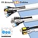 315in Cord Hider Kit, Paintable Cable Raceway, Cord Covers for Wires on Wall, Cord Hider for Wall Mount tv, tv Cable Hider Wall kit, Wire Covers for Cords, 20X L15.7in X W0.96in X H0.57in, White