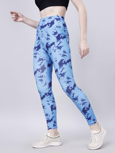 Image of Poojaran Workout Tight /Pants /Legging with Side Pocket, Stretchy Tights and a high Waist for Women and Girls' use in The Gym,Yoga,Running,Cycling