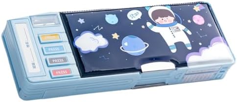 Estojo multifuncional com estampa de desenho animado, estojo de l...